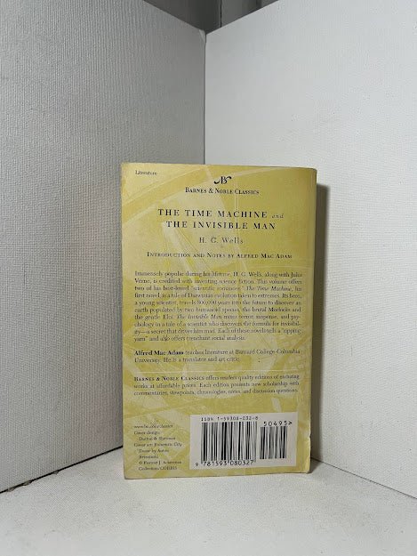 The Time Machine & The Invisible Man by H.G. Wells