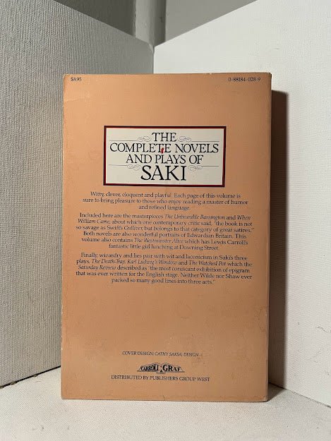 The Complete Novels and Plays of Saki