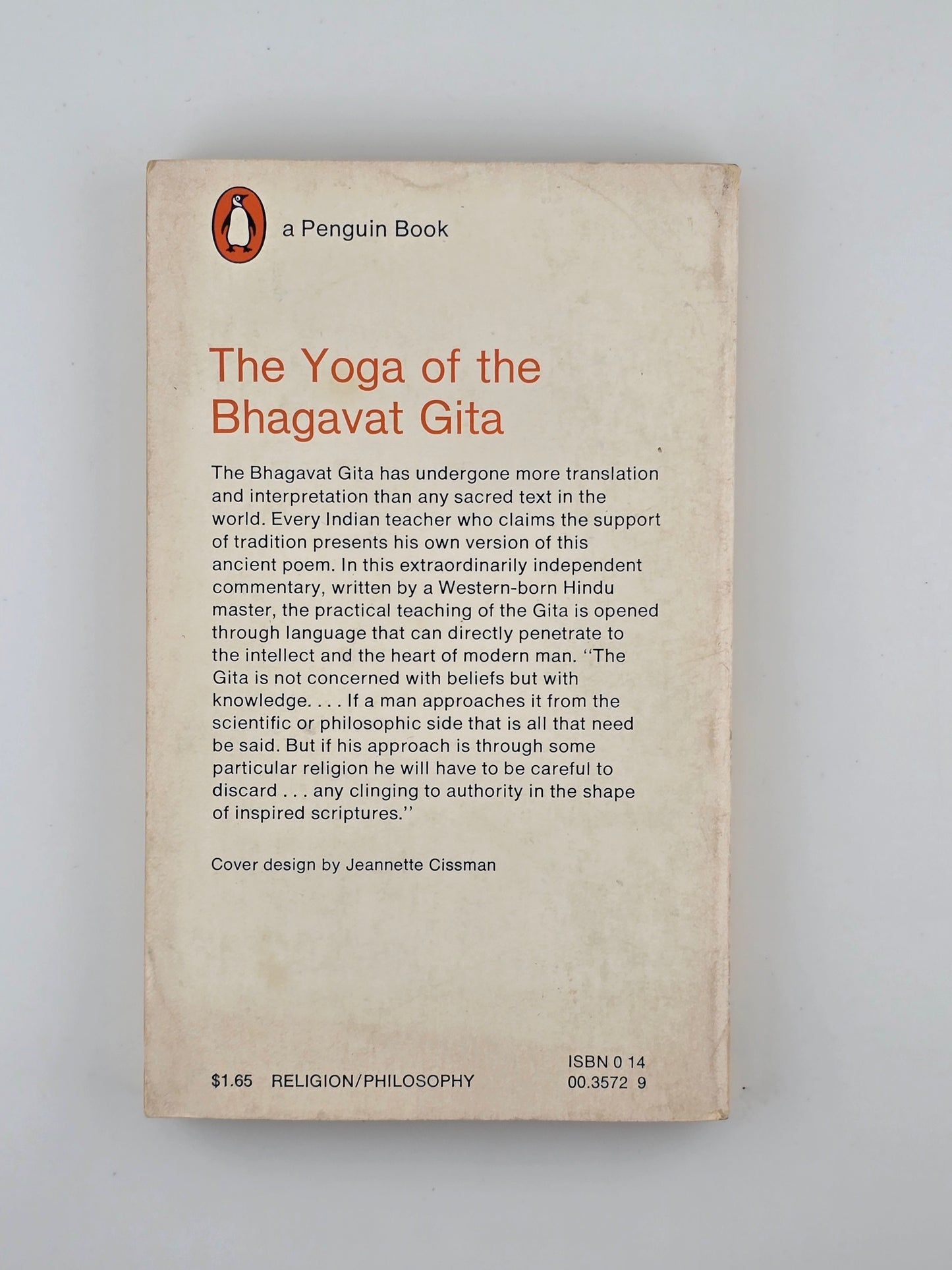The Yoga of the Bhagavat Gita by Sri Krishna Prem