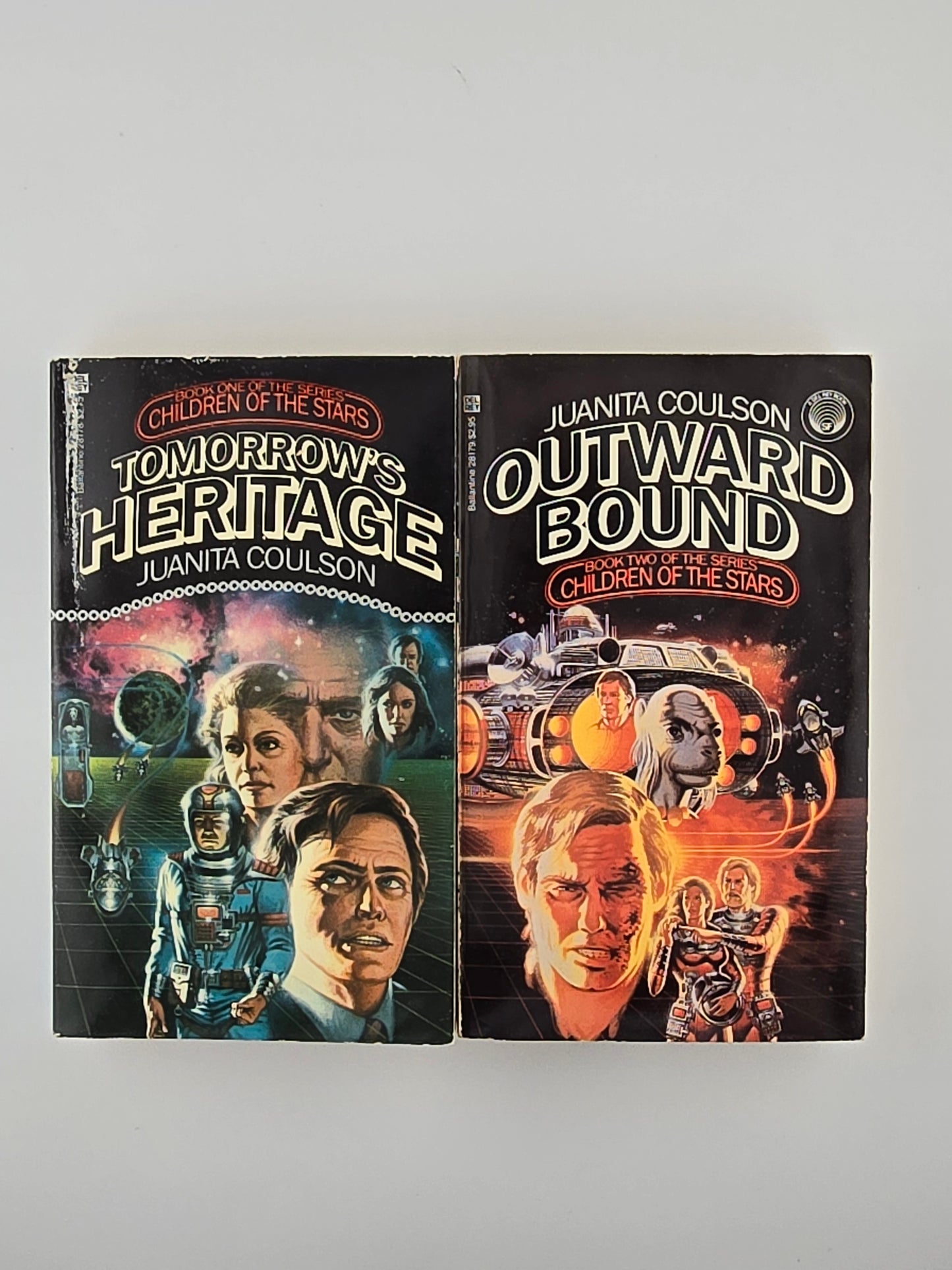 Children of the Stars books 1 and 2 by Juanita Coulson