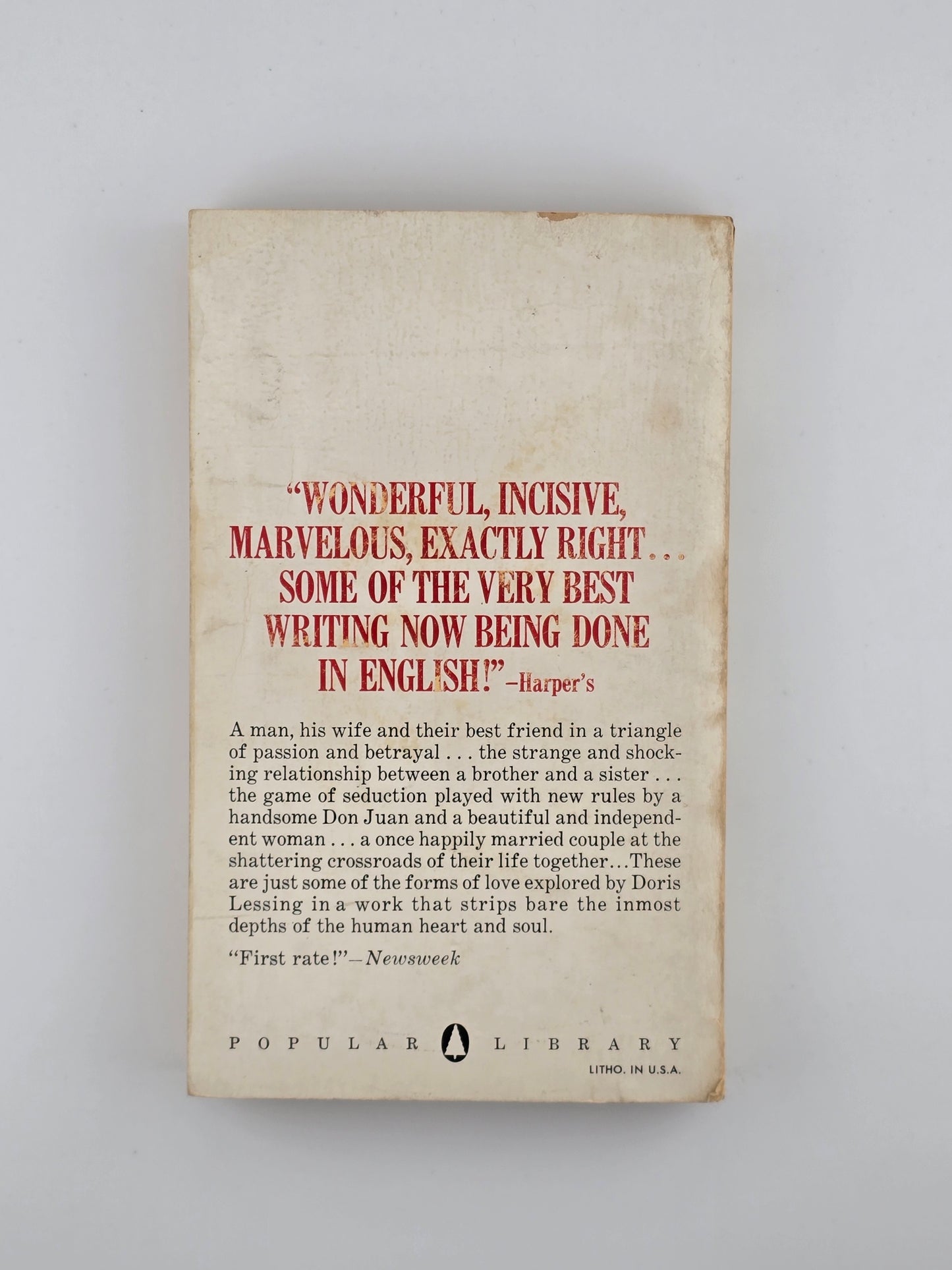 A Man and a Woman by Doris Lessing