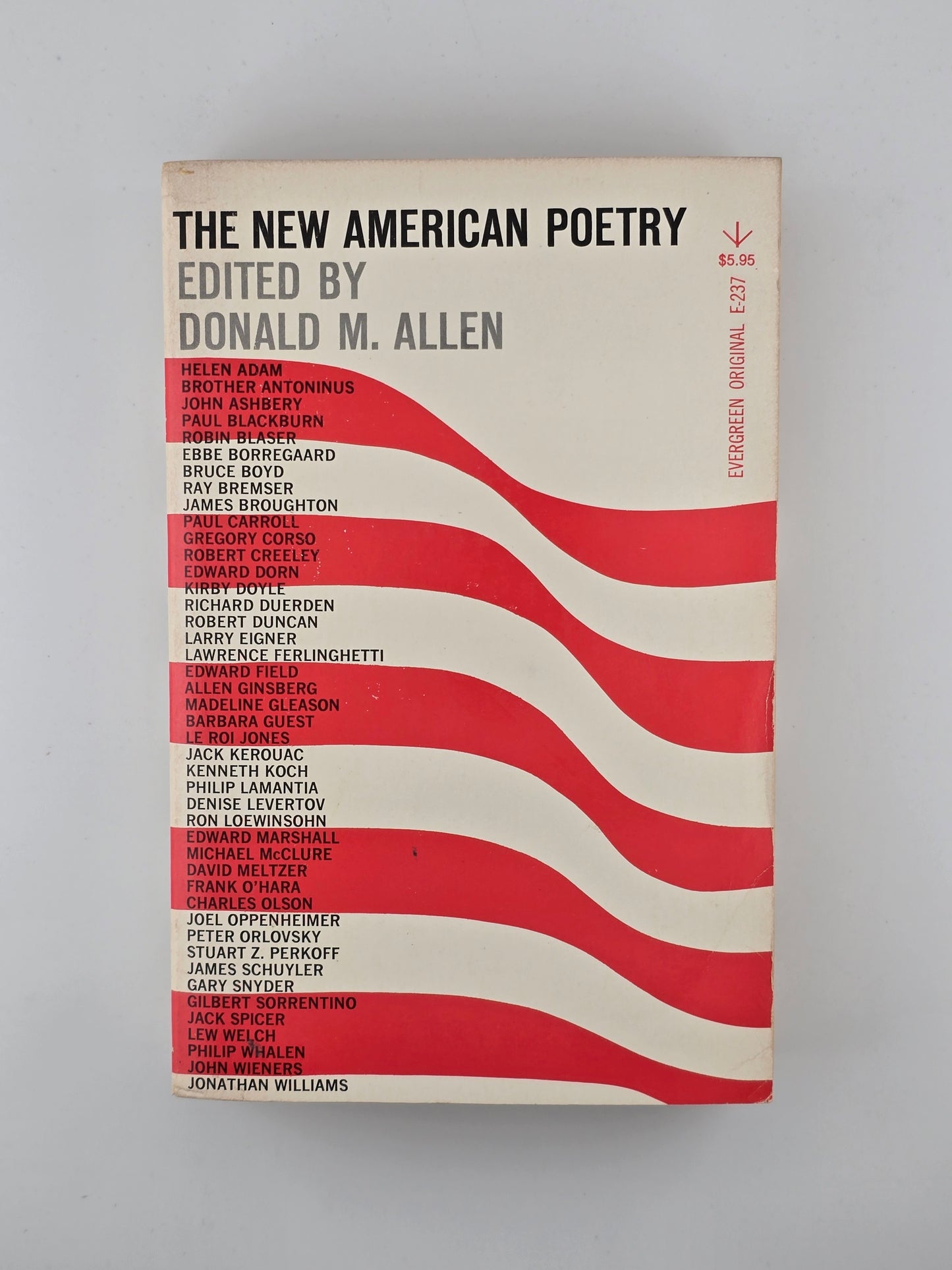 The New American Poetry edited by Donald M. Allen