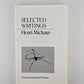 Selected Writings of Henri Michaux