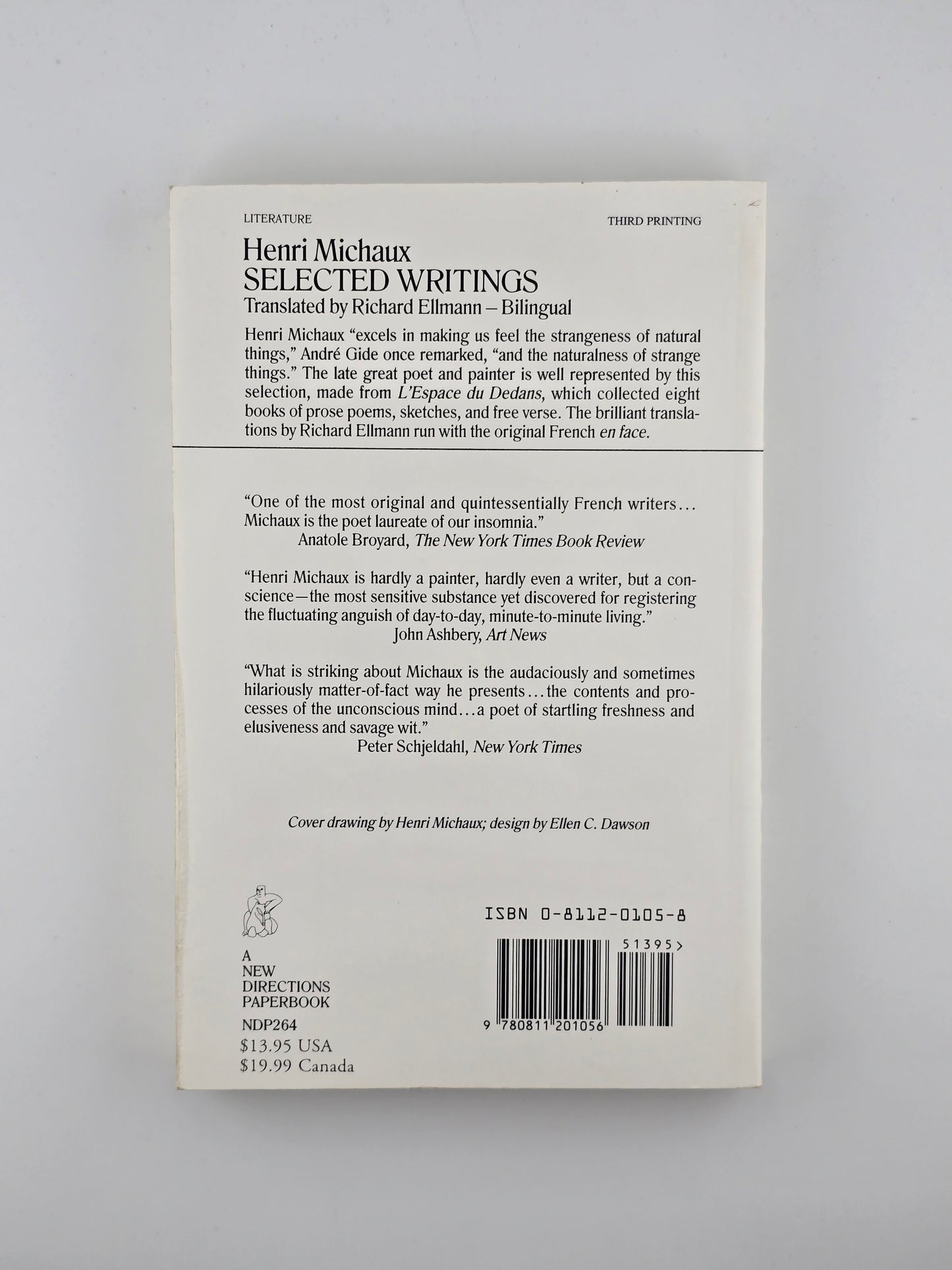 Selected Writings of Henri Michaux