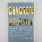 Concrete by Thomas Bernhard