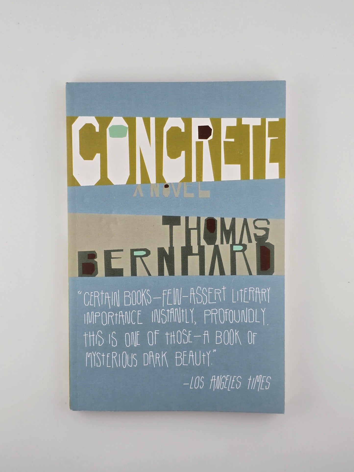 Concrete by Thomas Bernhard