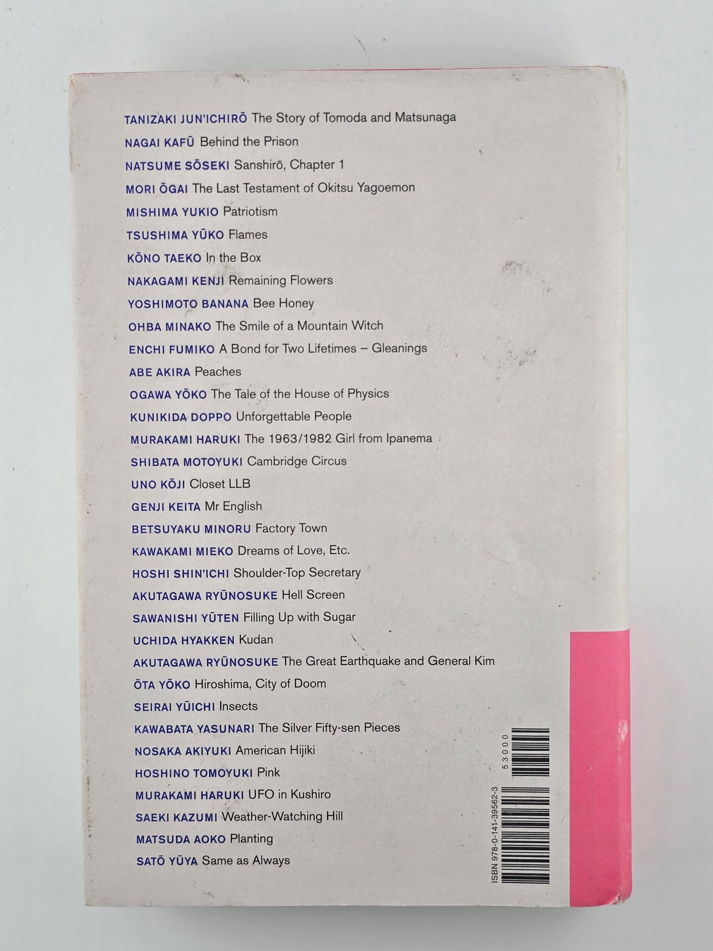 The Penguin Book of Japanese Short Stories edited by Jay Rubin