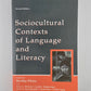 Sociocultural Contexts of Language and Literacy edited by Bertha Perez