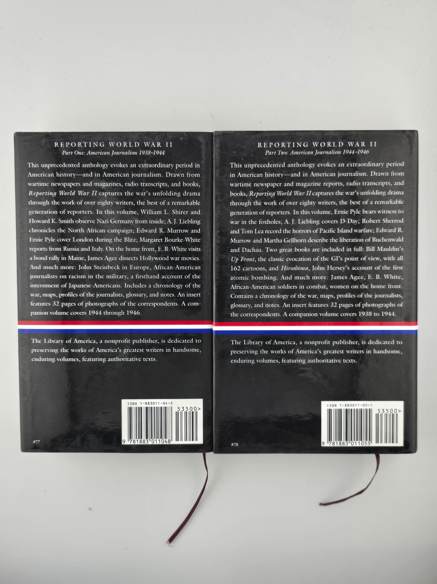 Reporting World War II (2Vol.)