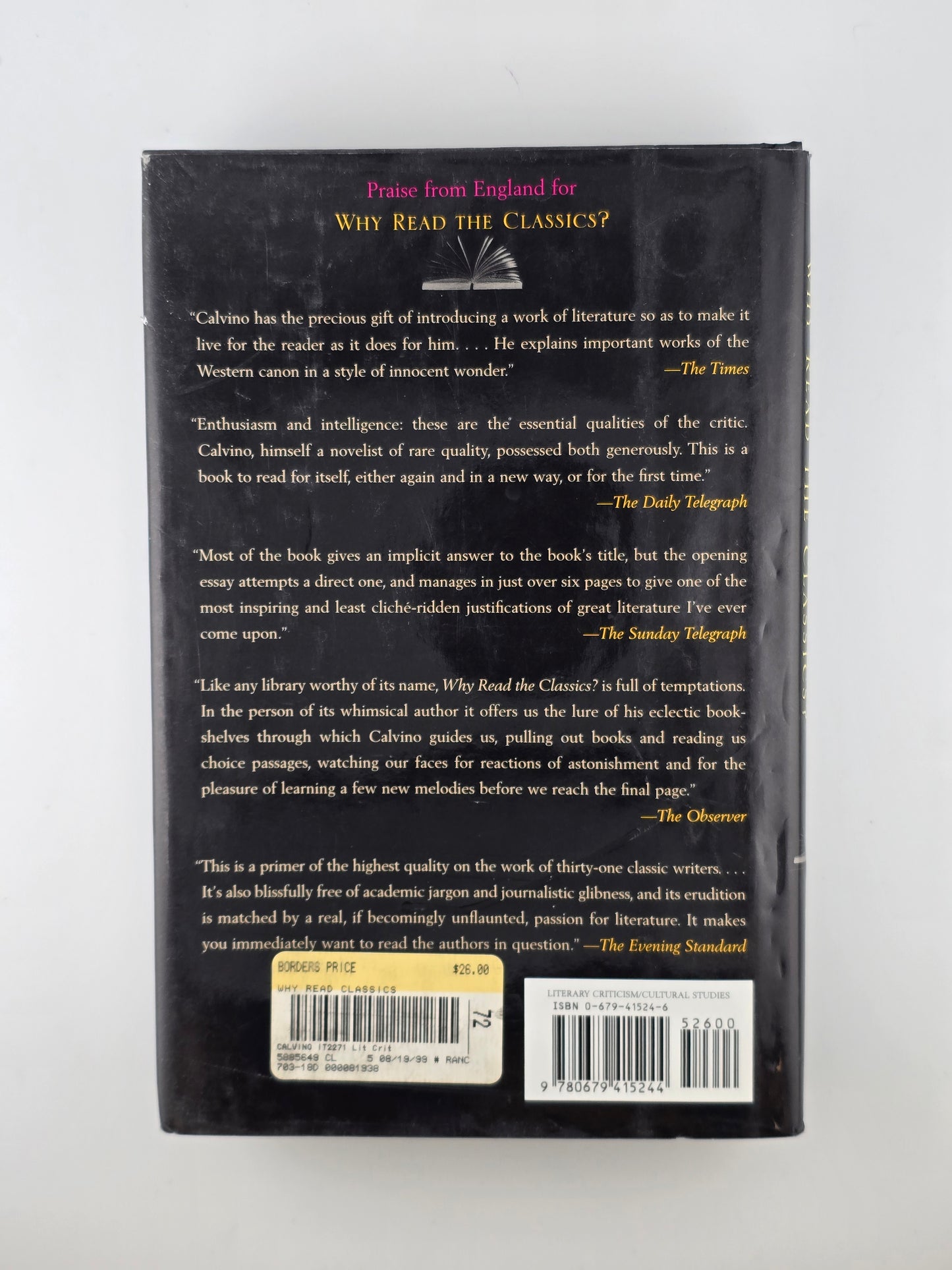 Why Read the Classics? by Italo Calvino