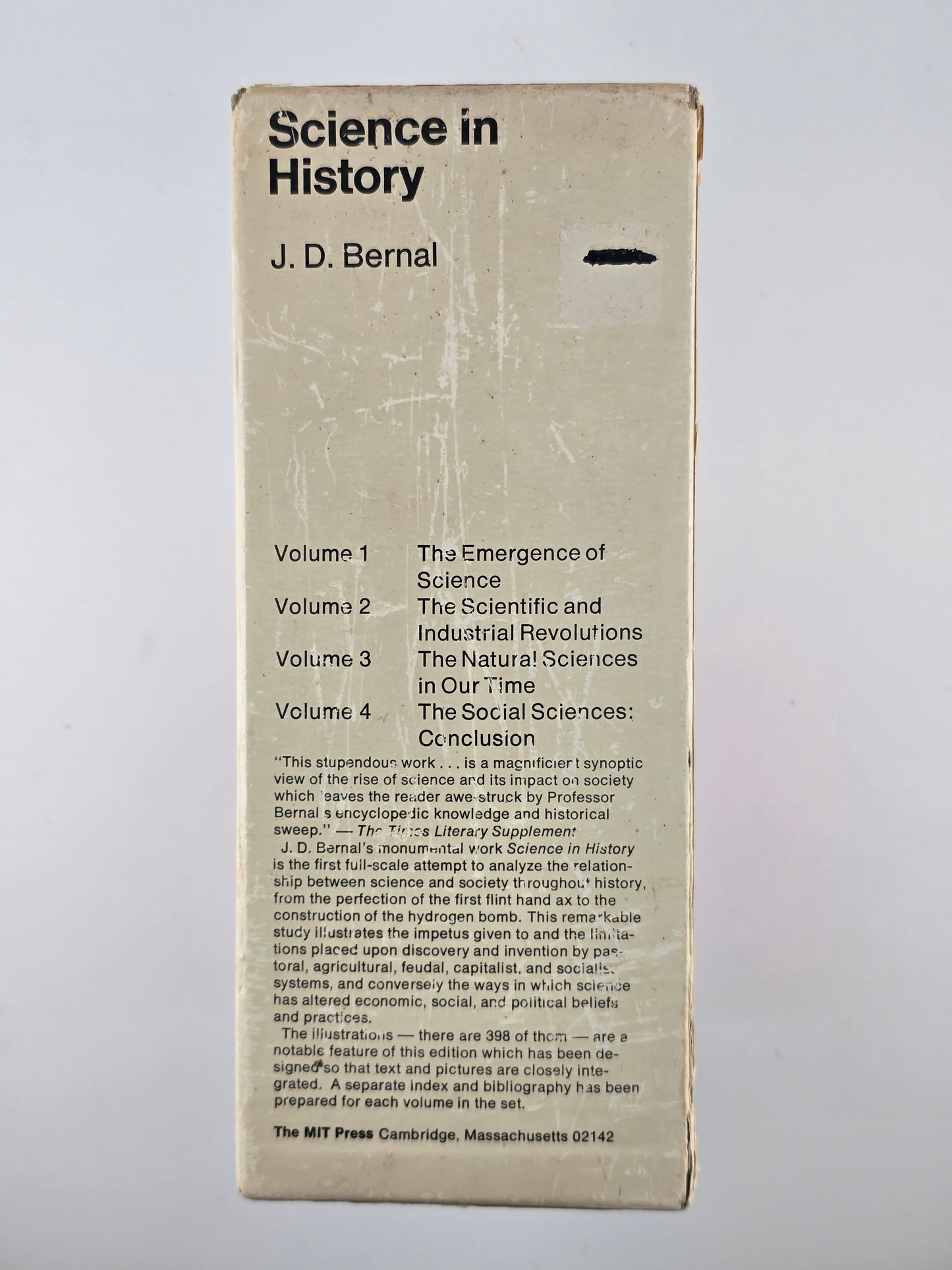 Science in History by J. D. Bernal 4 Vol. Box Set