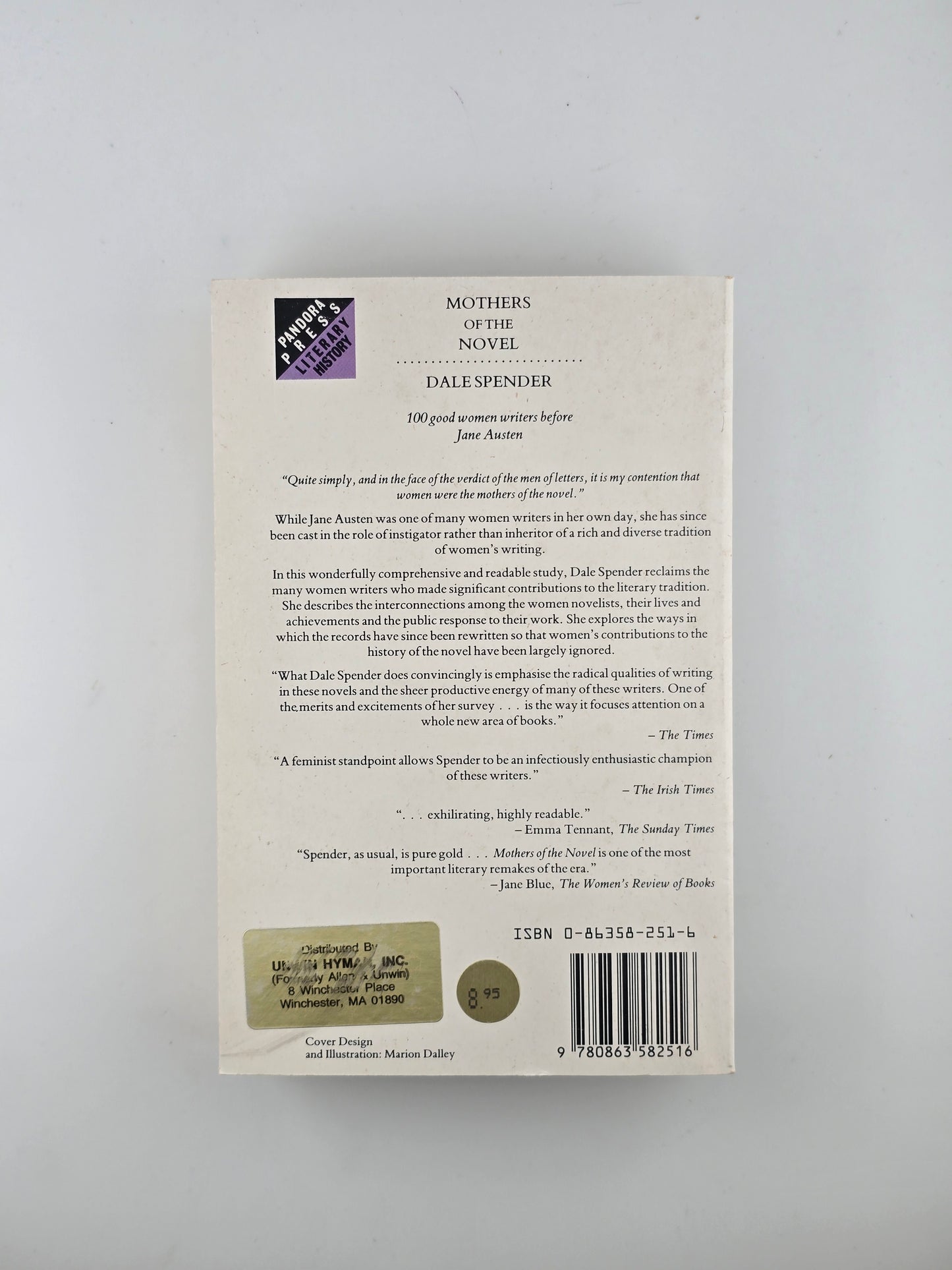 Mothers of the Novel by Dale Spender