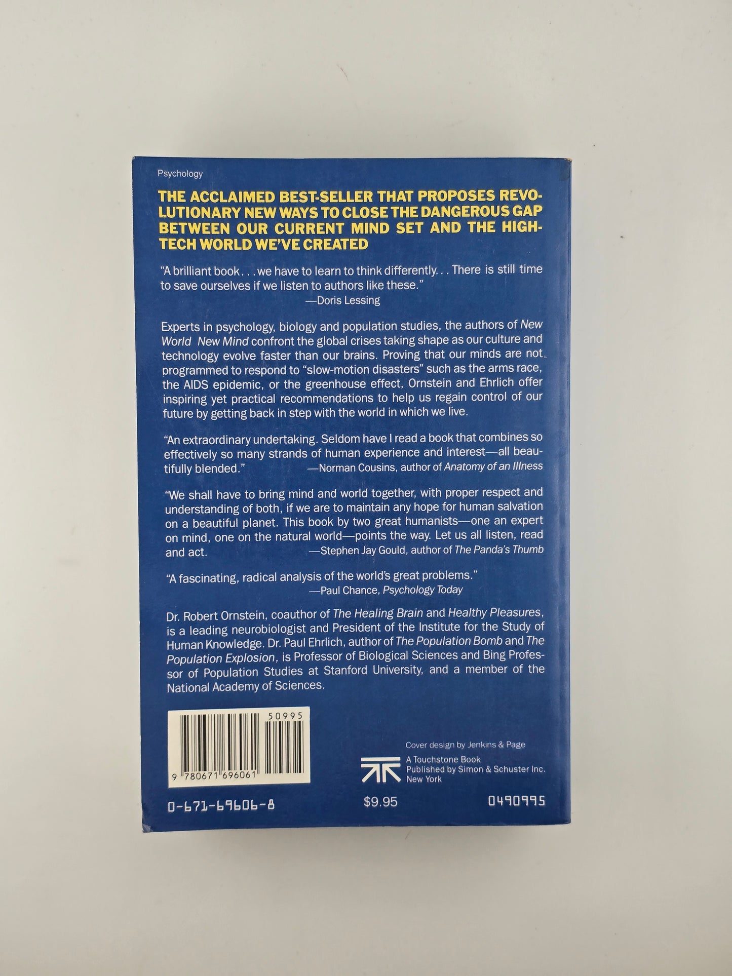 New World New Mind by Robert Ornstein and Paul Ehrlich