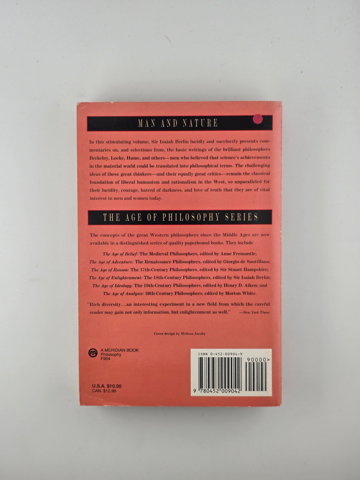 The Age of Enlightenment ed. by Isaiah Berlin