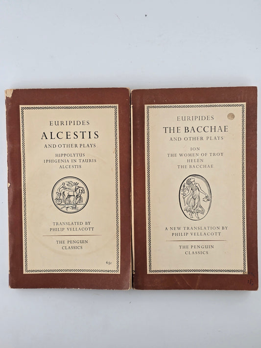 Alcestis and The Bacchae (and other plays) by Euripides