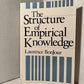 The Structure of Empirical Knowledge by Laurence BonJour
