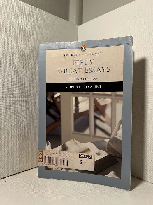 Fifty Great Essays edited by Robert Diyanni