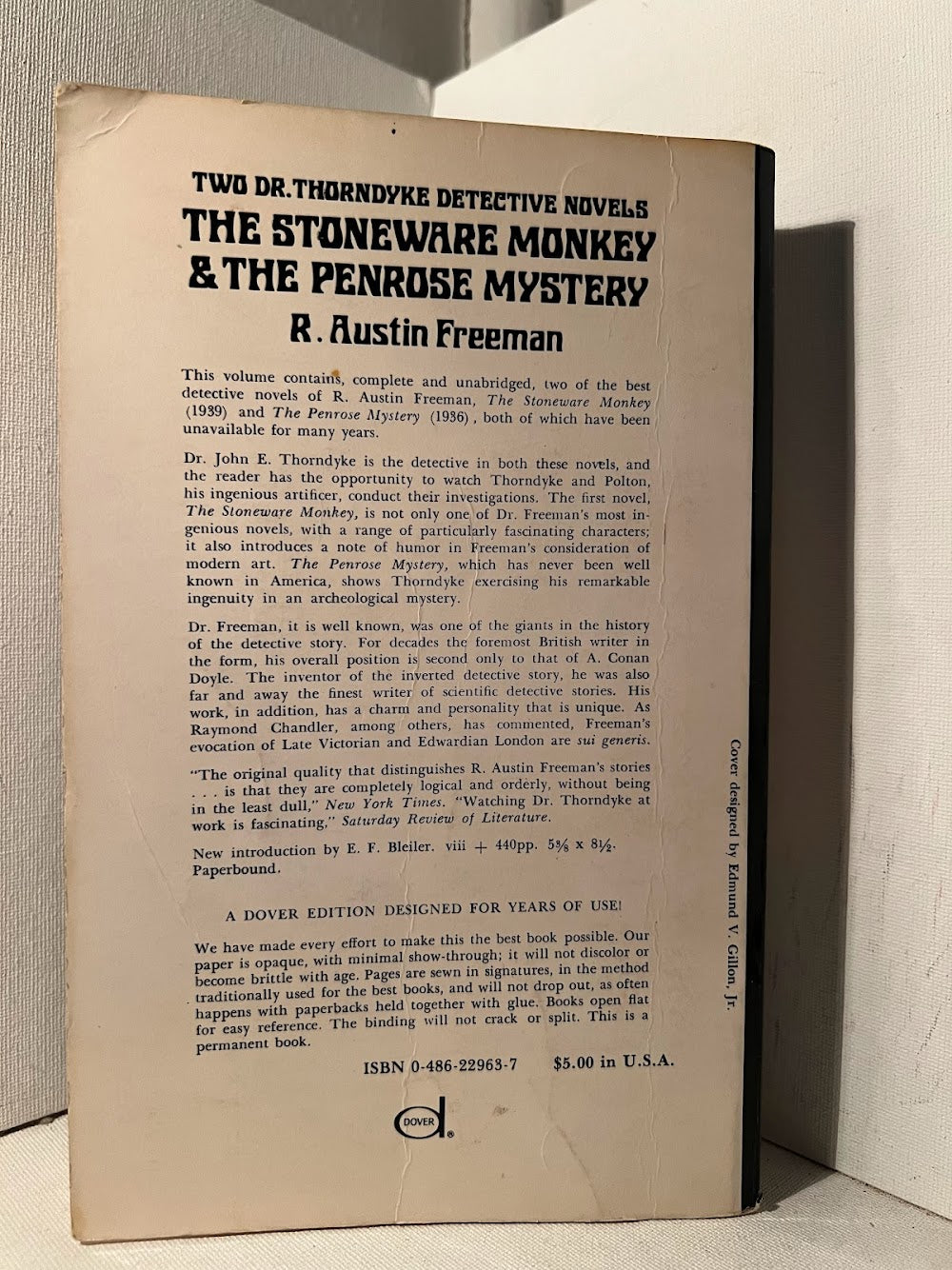 The Stoneware Monkey & The Penrose Mystery by R. Austin Freeman