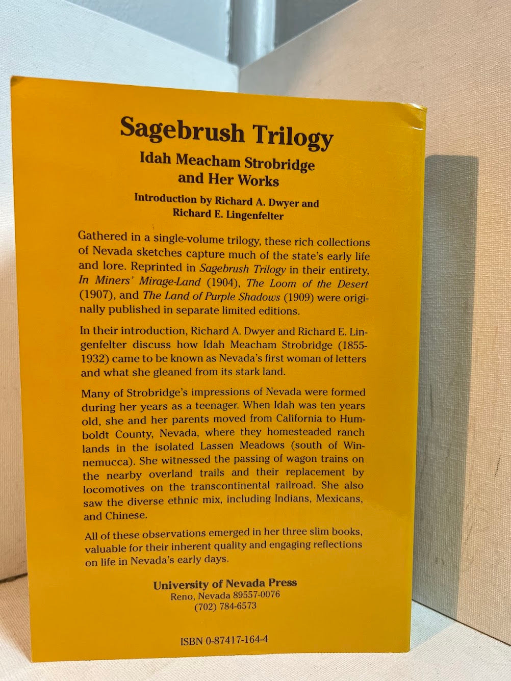 Sagebrush Trilogy - Idah Meacham Strobridge and Her Works