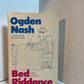 2 poetry books by Ogden Nash