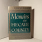 Memoirs of Hecate County by Edmund Wilson