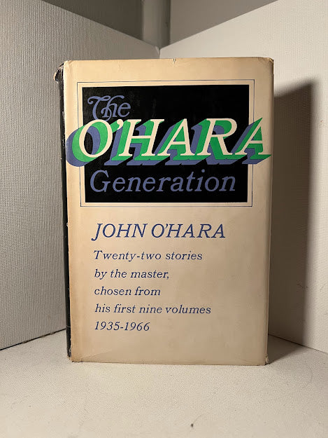 The O'Hara Generation by John O'Hara