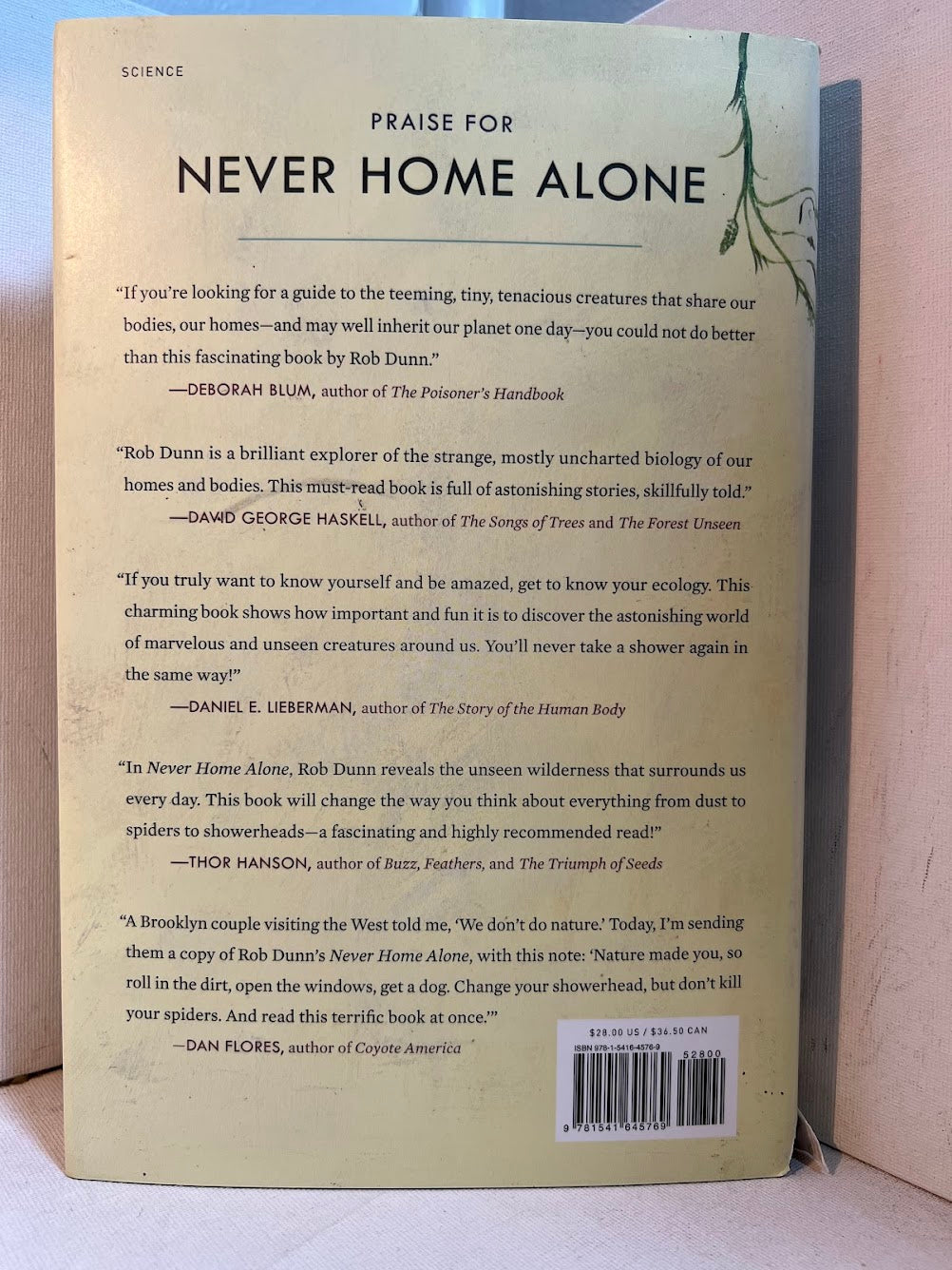 Never Home Alone by Rob Dunn