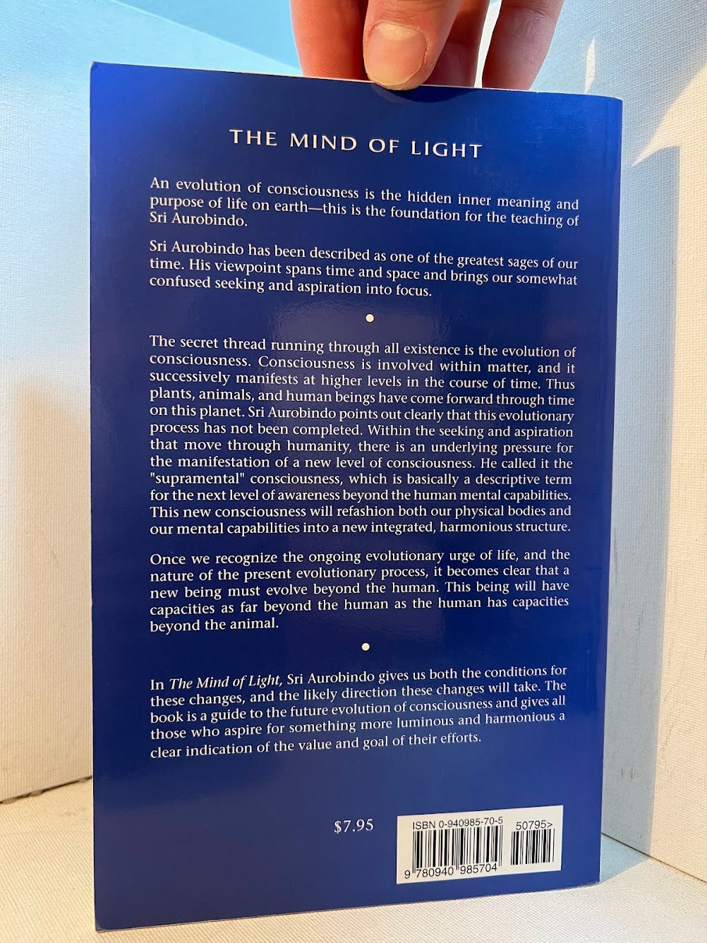 The Mind of Light by Sri Aurobindo