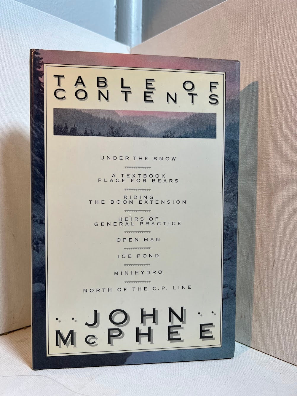 Table of Contents by John McPhee