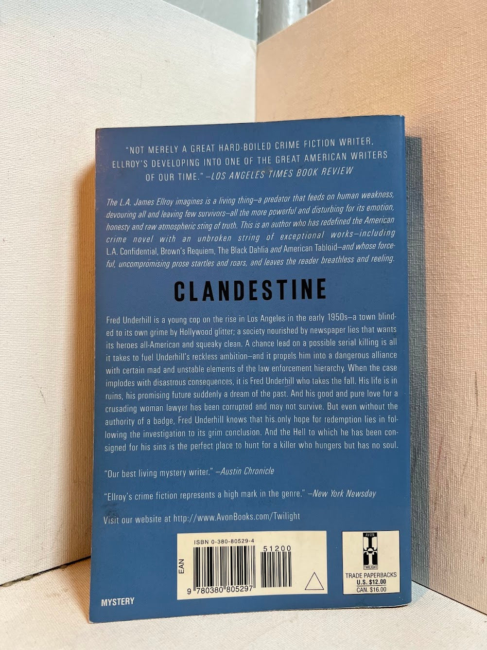 Clandestine by James Ellroy