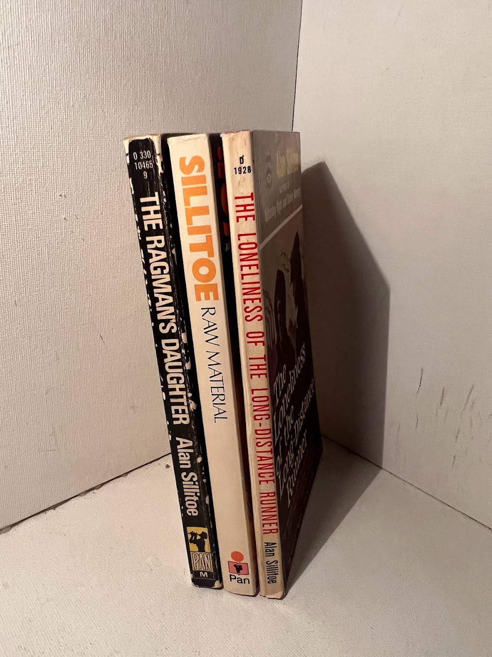 3 vintage books by Alan Sillitoe