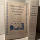 Political Sermons of the American Founding Era 1730-1805 edited by Ellis Sandoz