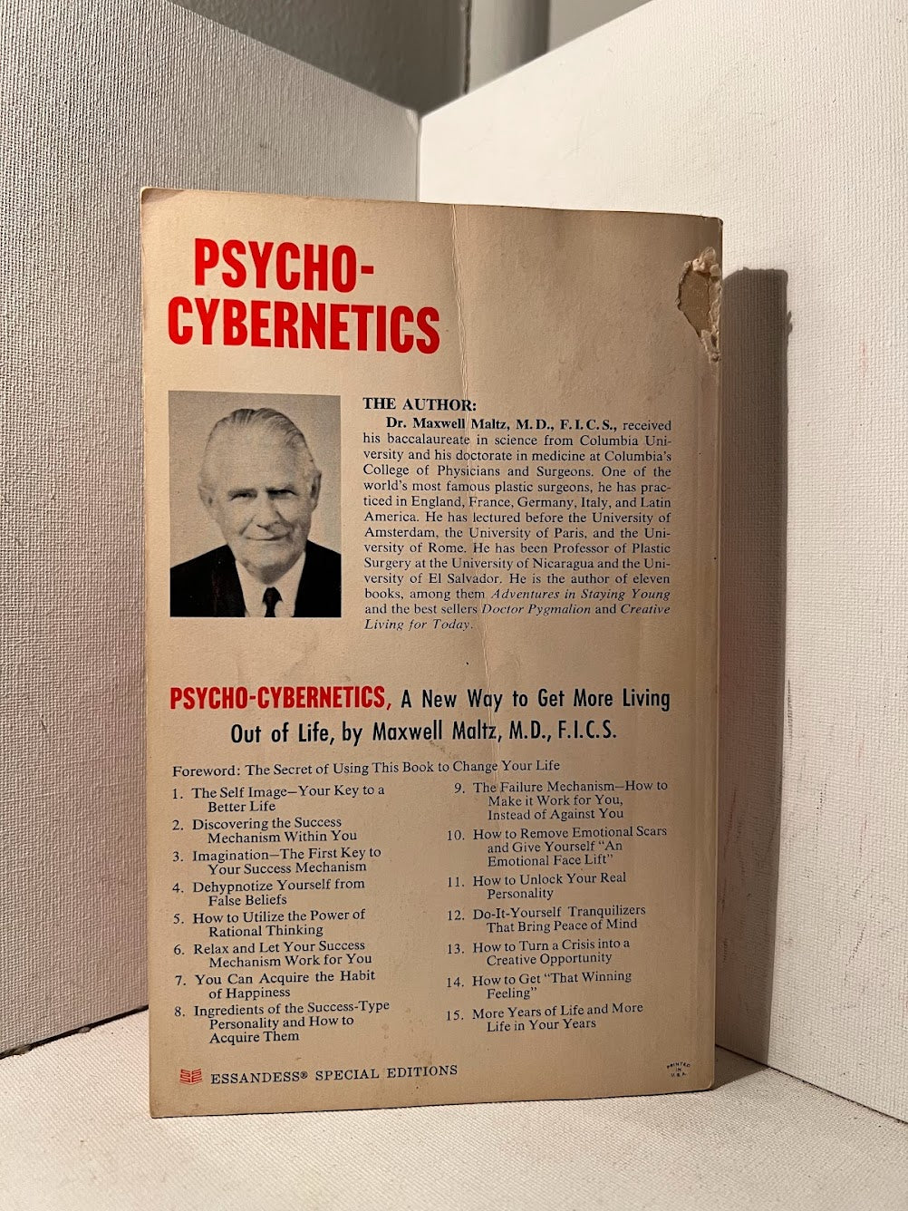 Psycho-Cybernetics by Maxwell Maltz