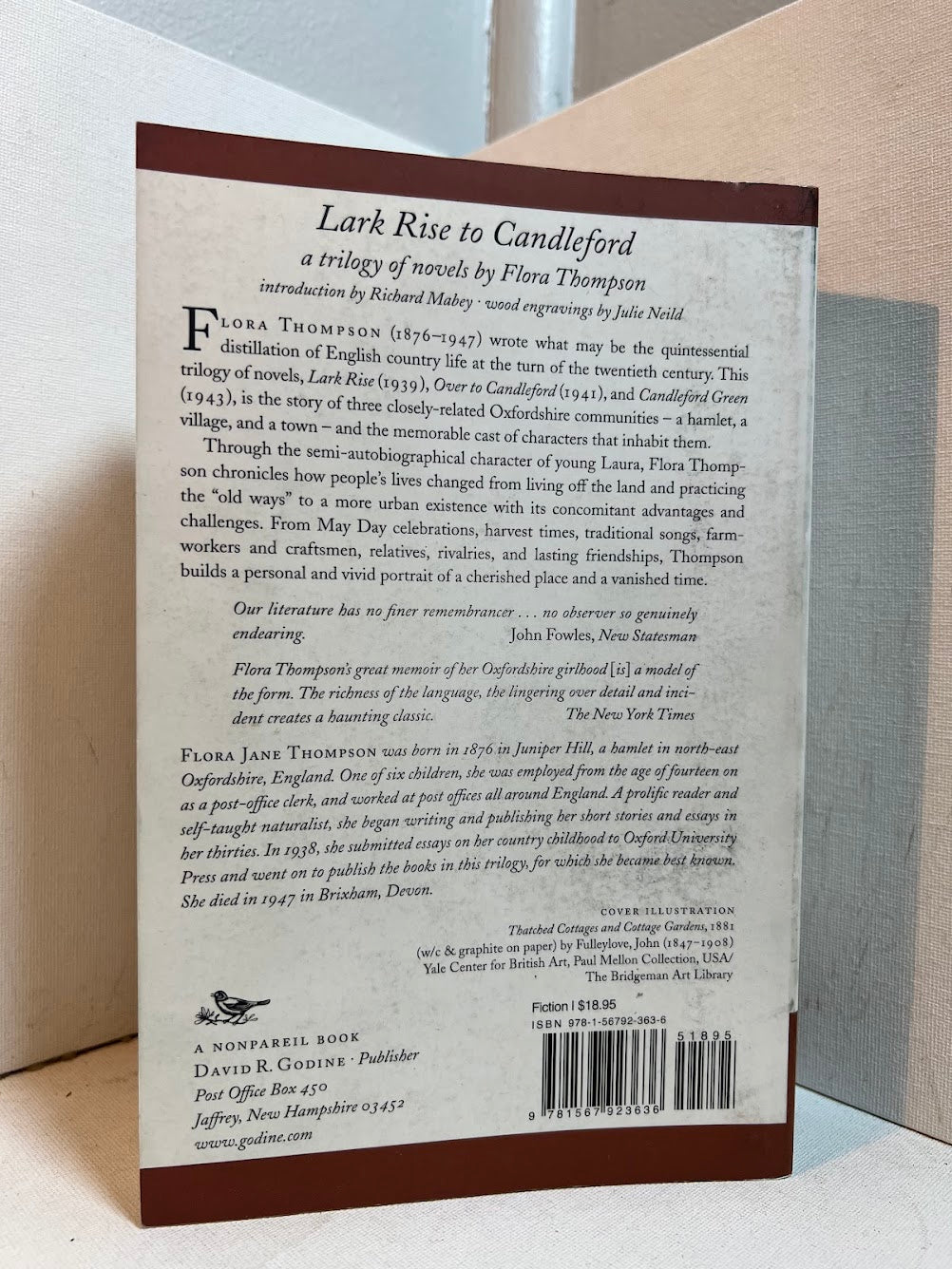 Lark Rise to Candleford by Flora Thompson