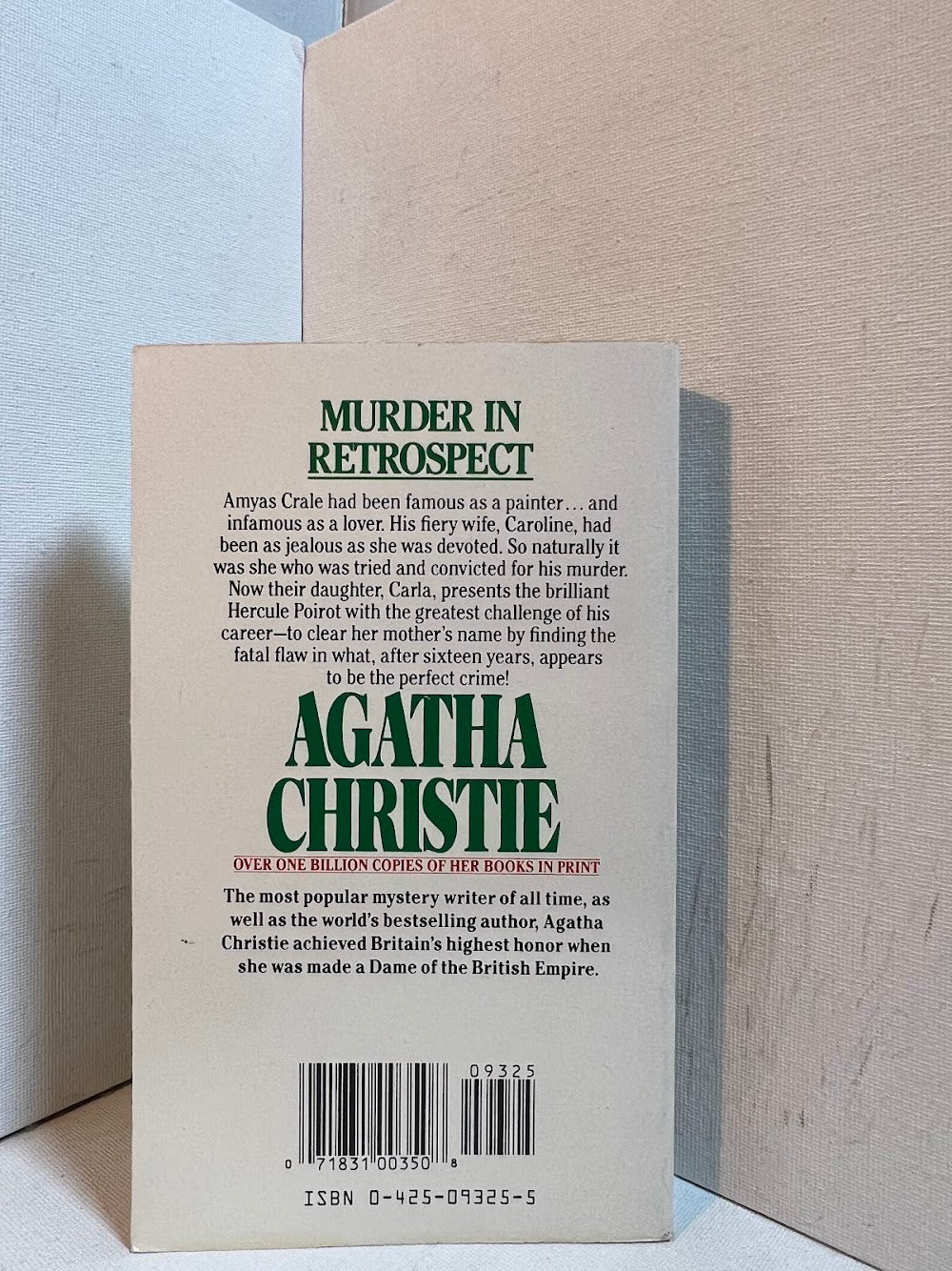 Murder in Retrospect by Agatha Christie