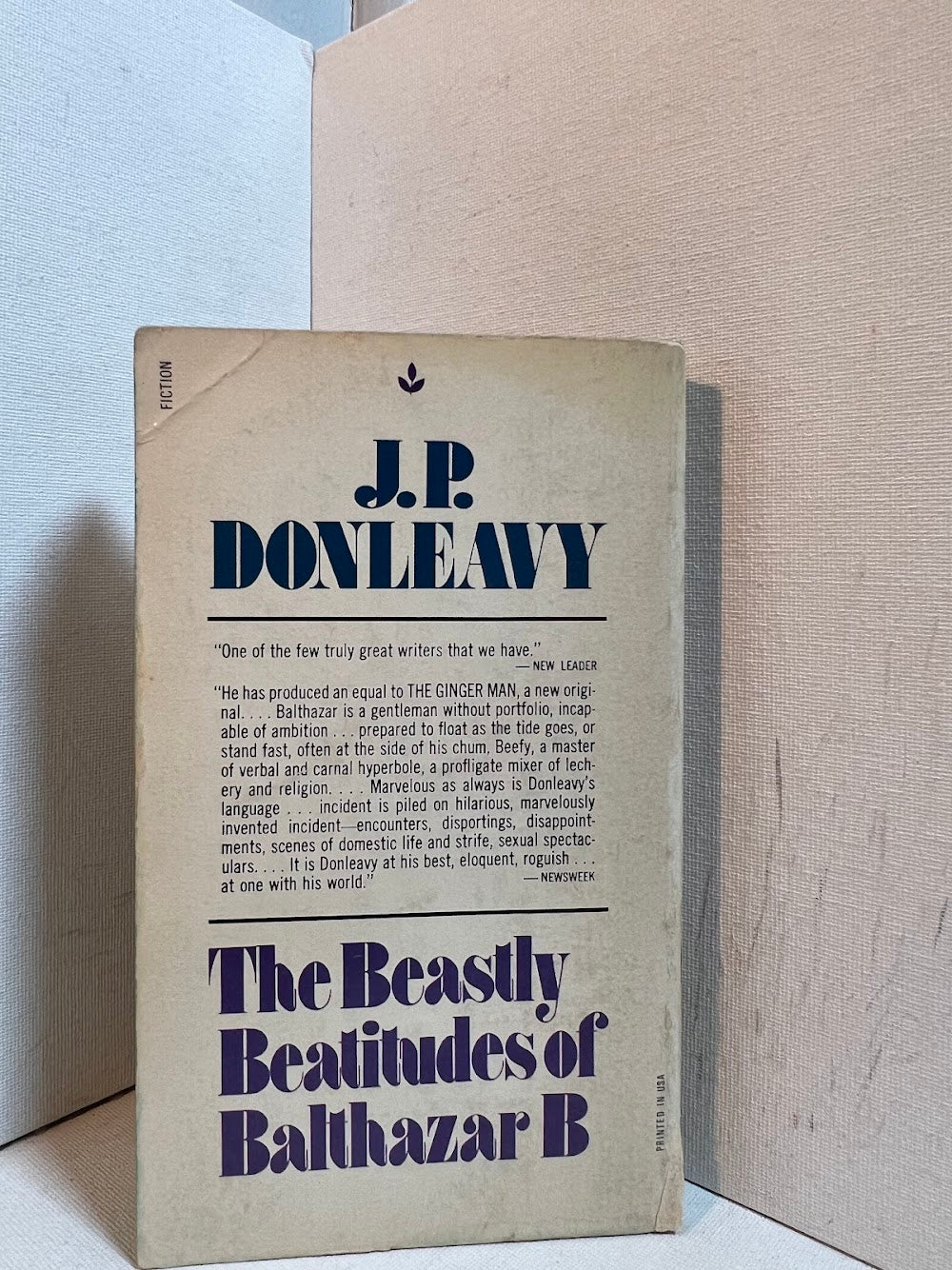 The Beastly Beatitudes of Balthazar B by J.P. Donleavy