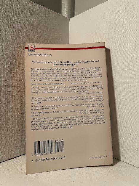 Love and Will by Rollo May