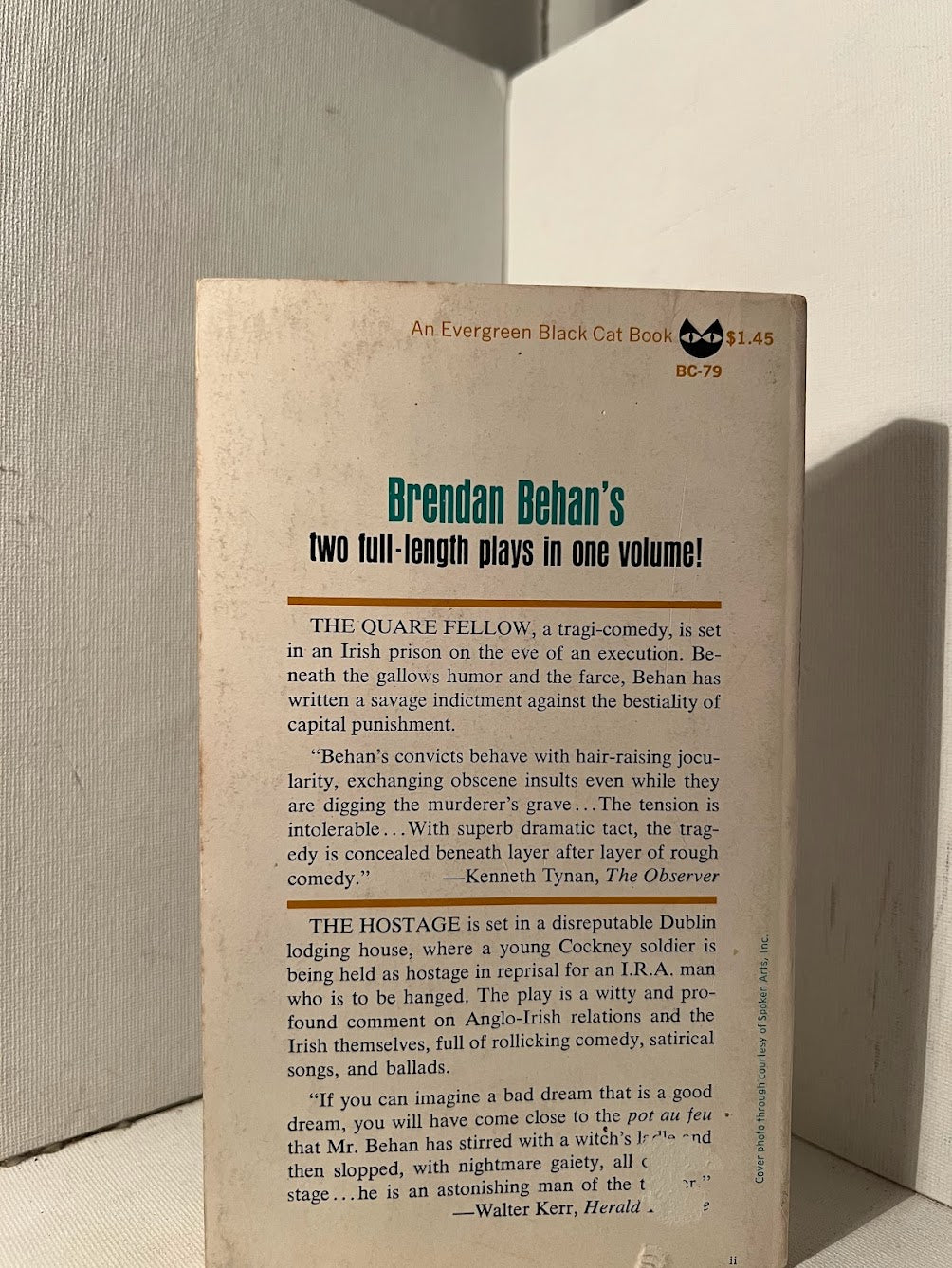 The Quare Fellow & The Hostage by Brendan Behan