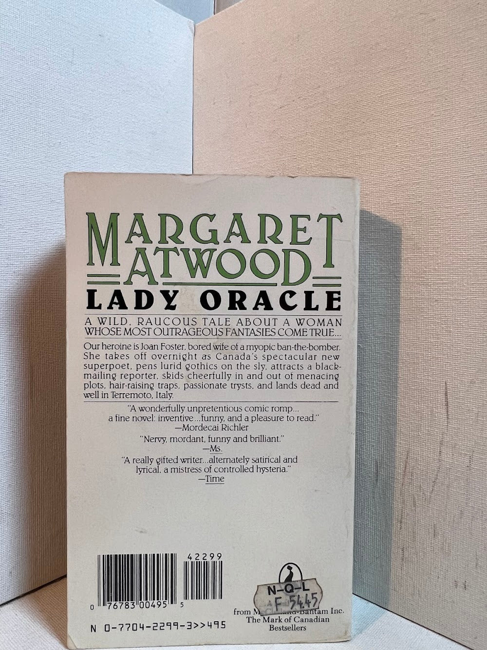 Lady Oracle by Margaret Atwood