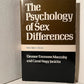 The Psychology of Sex Differences edited Eleanor Emmons Maccoby and Carol Nagy Jacklin