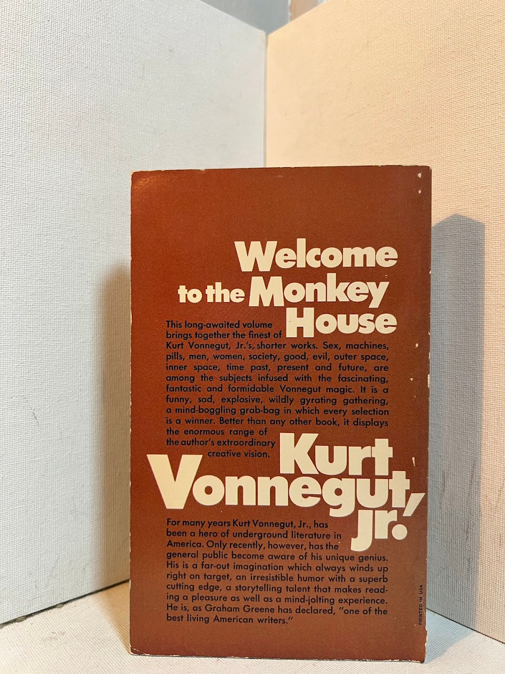 Welcome to the Monkey House by Kurt Vonnegut