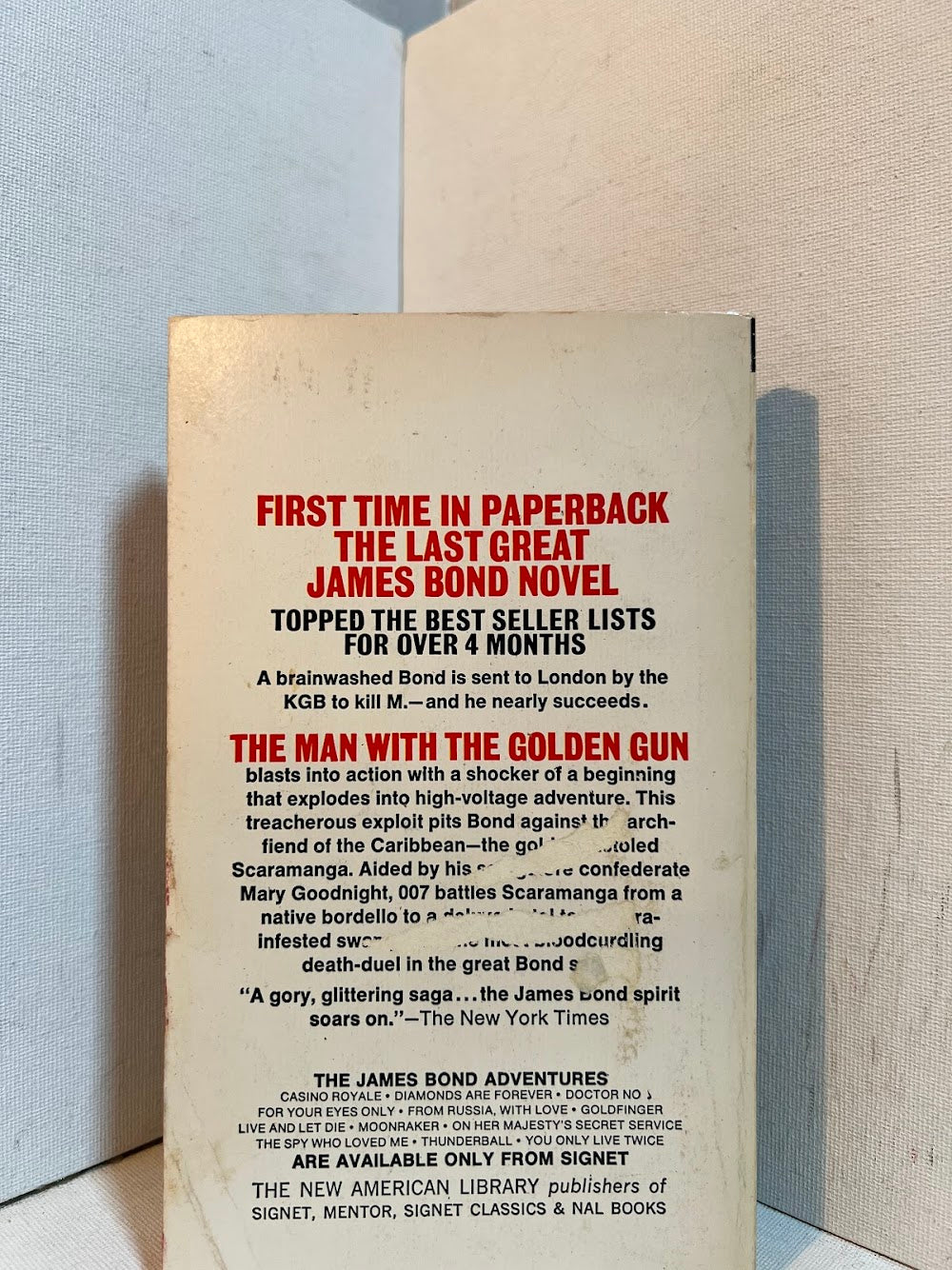 The Man with the Golden Gun by Ian Fleming