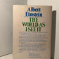 The World As I See It by Albert Einstein