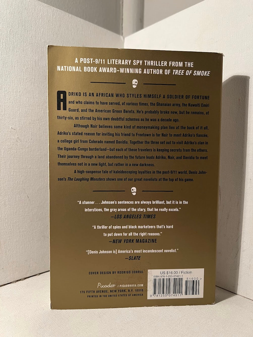 The Laughing Monsters by Denis Johnson