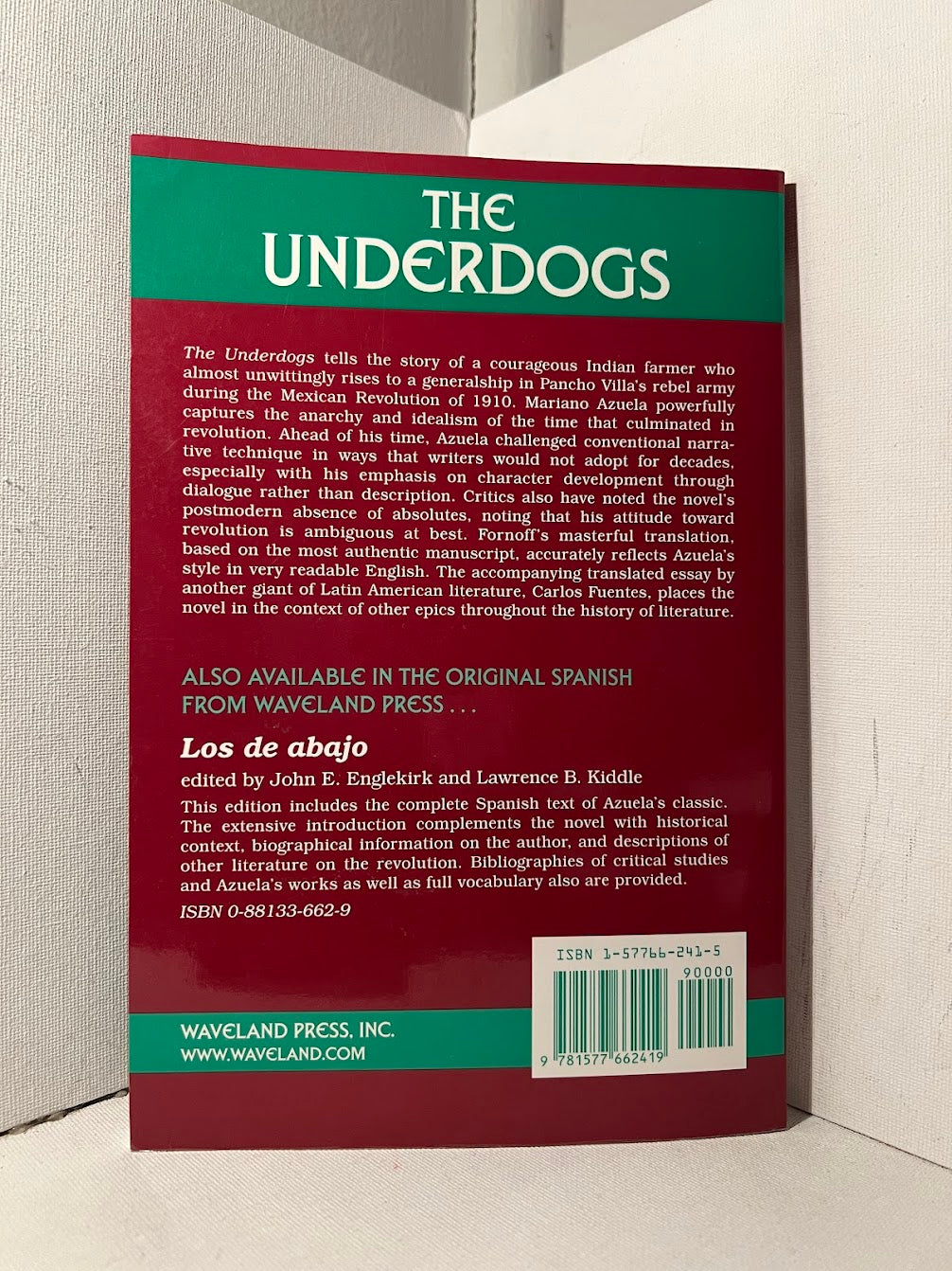 The Underdogs by Mariano Azuela