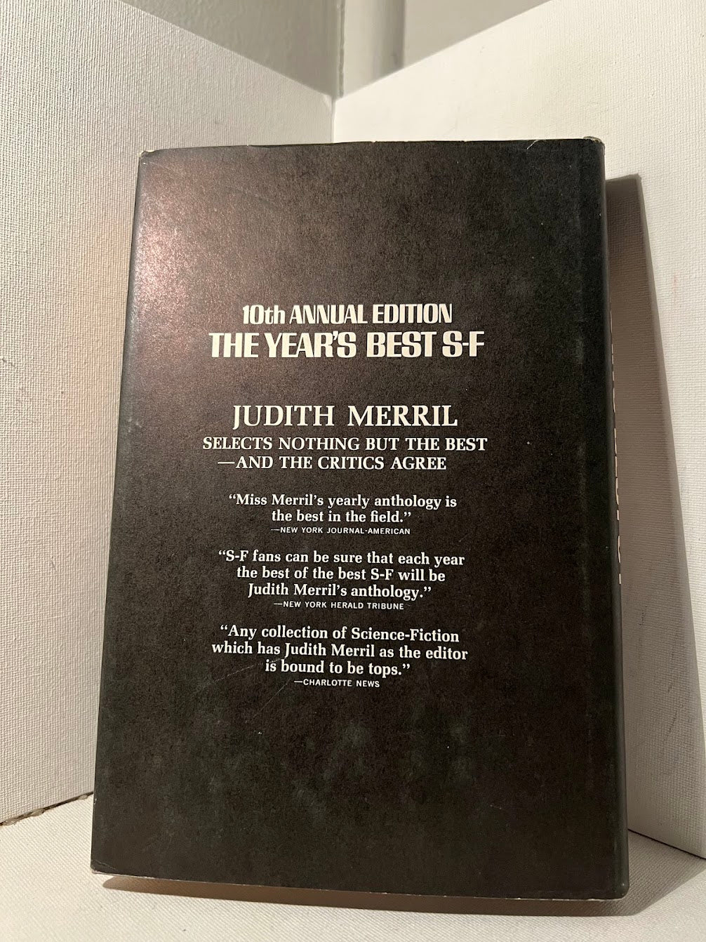 10th Annual Edition The Year's Best S-F edited by Judith Merril