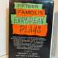 Fifteen Famous European Plays compiled by Bennett A. Cerf