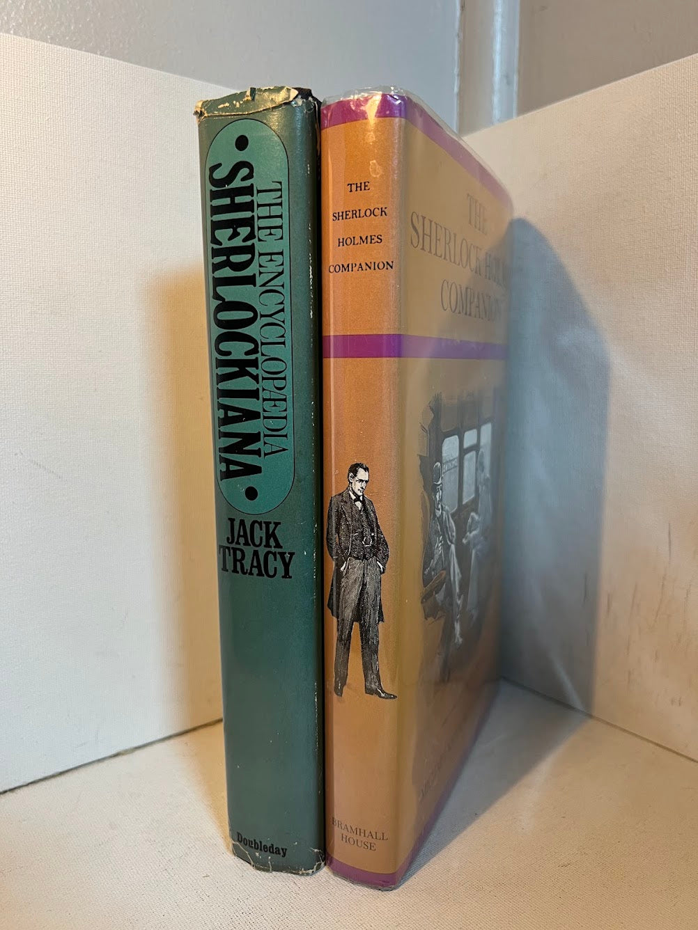 The Sherlock Holmes Companion by Michael and Mollie Hardwick & The Encyclopaedia Sherlockiana by Jack Tracy