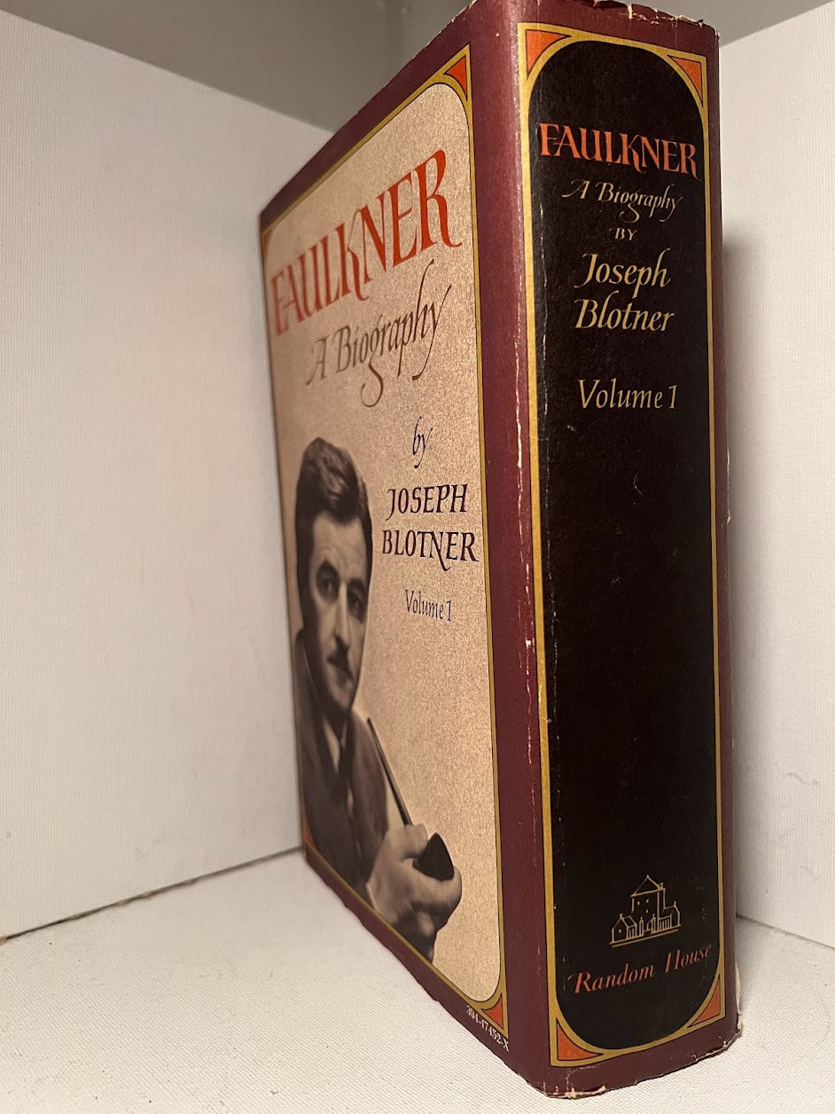 Faulkner A Biography by Joseph Blotner