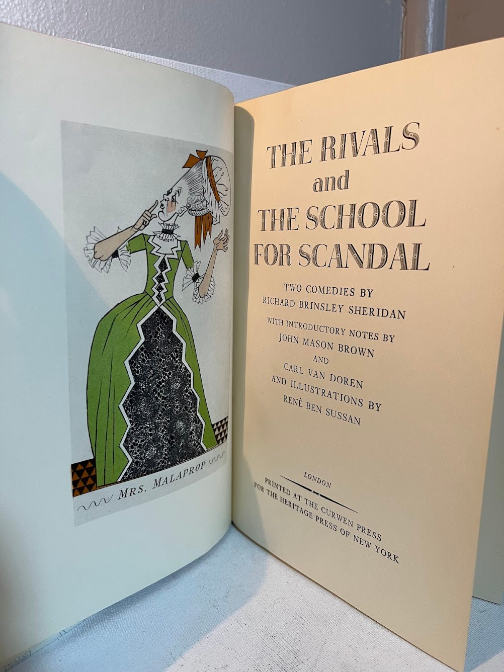 The Rivals and The School for Scandal by Richard Sheridan